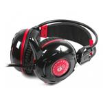 A4tech Bloody G300, herní sluchátka s výsuvným mikrofonem, černo-červená
