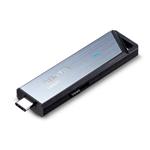 ADATA UE800 128GB, flash disk, USB-C (USB 3.1), stříbrný