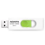 ADATA UV320 128GB flash disk, USB 3.0, white/green