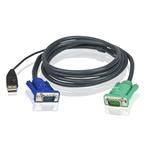 ATEN integrovaný kabel 2L-5202U pro KVM USB, 1.8m