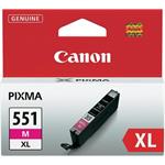 Canon CLI-551M XL, inkoustová cartridge, purpurová, 11ml