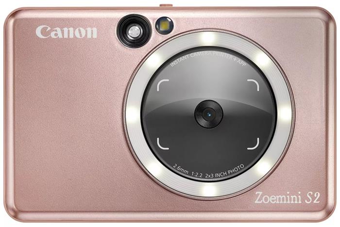 Canon Zoemini fotoaparát/tiskárna S2, růžovo/ zlatý