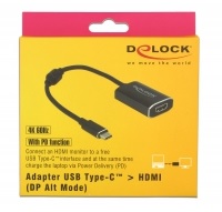 Delock Adapt R Usb C Samec Hdmi Samice Dp Alt M D K Hz S Funkc