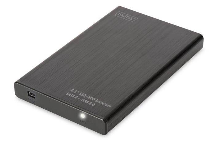 Digitus DA-71104, externí hliníkový box na 2.5" SATA disk, USB 2.0