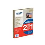 EPSON Premium Glossy Photo, fotopapír, A4, 2x15ks