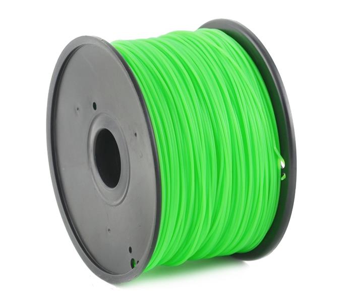 GEMBIRD 3D PLA plastové vlákno pro tiskárny, průměr 1,75mm, 1kg, zelená