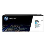 HP 658A Cyan LaserJet Toner Cartridge, 6000 stran