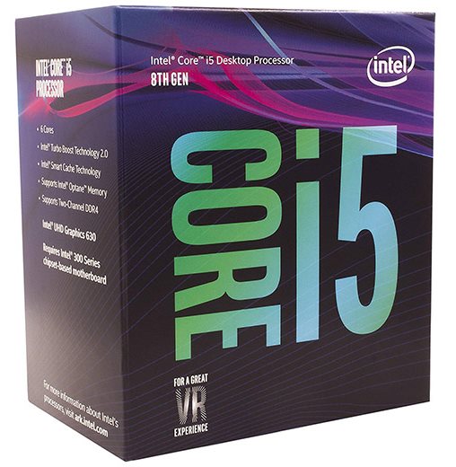 Intel Core i5-9400F @ 2.9GHz, 6C/6T, 9MB, LGA1151, box