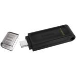 Kingston DataTraveler 70 - 256GB, flash disk, USB-C 3.0, černý