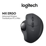 Logitech MX Ergo, bezdrátový trackball, unifying + bluetooth, grafitově černý
