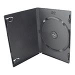 Plastový DVD box pro 1 DVD - 14mm, černý