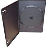 Plastový DVD Slim box pro 1 DVD - 9mm, černý