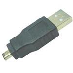 PremiumCord USB redukce A-B M/M mini USB 5pin