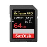 SanDisk Extreme PRO 64GB SDXC karta, UHS-II V90, 300R/260W