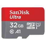 SanDisk Ultra 32GB microSDHC karta, UHS-I U1 A1 + adaptér