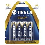 Tesla AA GOLD+ alkalická, 4 ks 