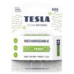 Tesla AAA RECHARGEABLE+ nabíjecí AAA Ni-MH, 4 ks, ND 