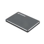 Transcend StoreJet 25C3N - 1TB, externí 2.5" HDD, USB 3.0, ocelově šedý