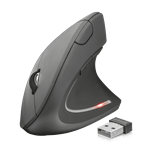 Trust Verto bezdrátová ergonomická vertikální myš, 1600dpi, USB