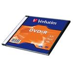 Verbatim DVD-R Matt Silver, 4.7GB, 16x, 100ks, slim box
