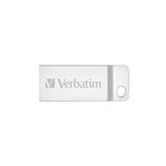 Verbatim Metal Executive - 32GB flash disk, USB 2.0, stříbrný