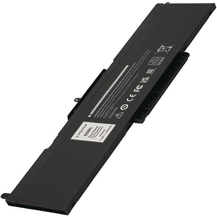 2-POWER Baterie 11,55V 6000mAh pro Dell Latitude 5580, Latitude 5591, Precision 3520, Precision 3530