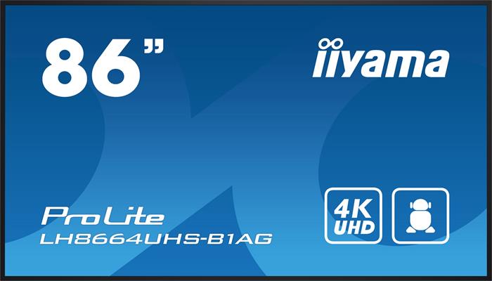 86" iiyama LH8664UHS-B1AG