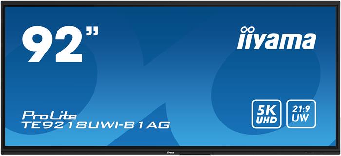 92" iiyama TE9218UWI-B1AG:VA,UW5K,Android,USB-C