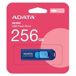 ADATA UC300 256GB flash disk, USB-C, modrý