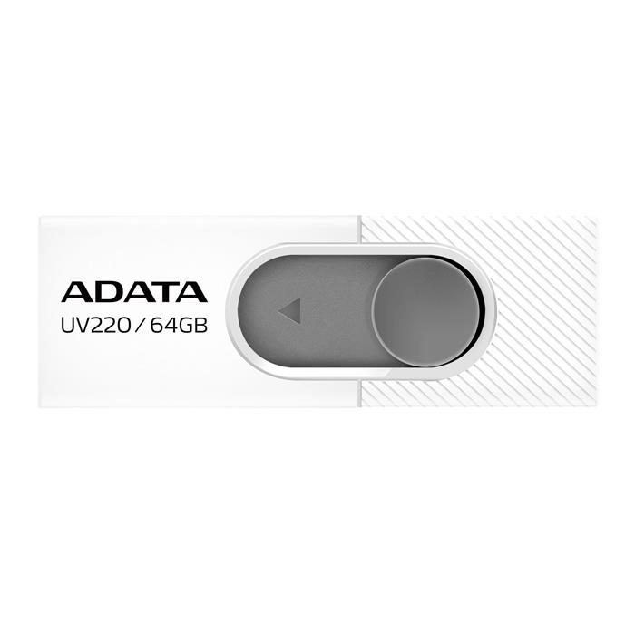 ADATA UV220 64GB, flash disk, USB 2.0, white/gray