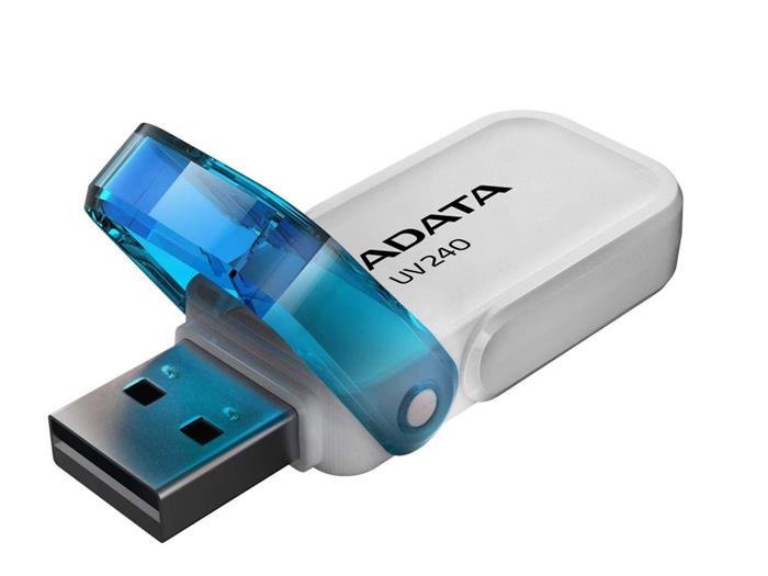ADATA UV240 - 16GB flash disk, USB 2.0, bílý
