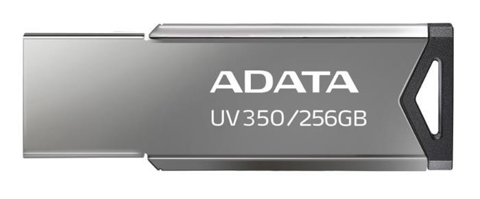 ADATA UV350 256GB flash disk, USB 3.0 stříbrný