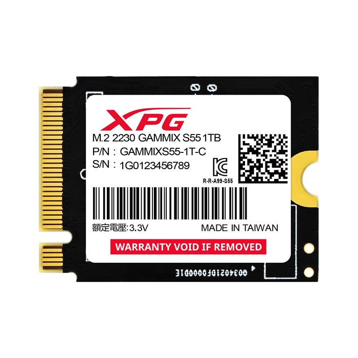 ADATA XPG GAMMIX S55 1TB SSD M.2 2230 (PCIe 4.0)