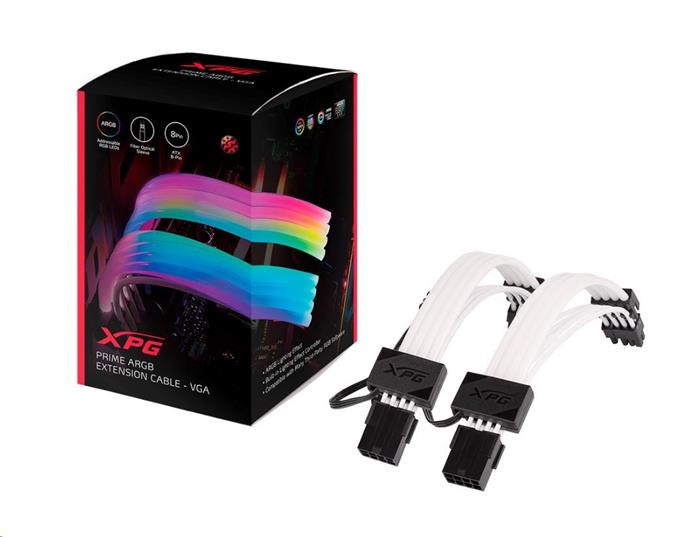 ADATA XPG Prime ARGB prodlužovací napájecí kabel GFX, 2ks