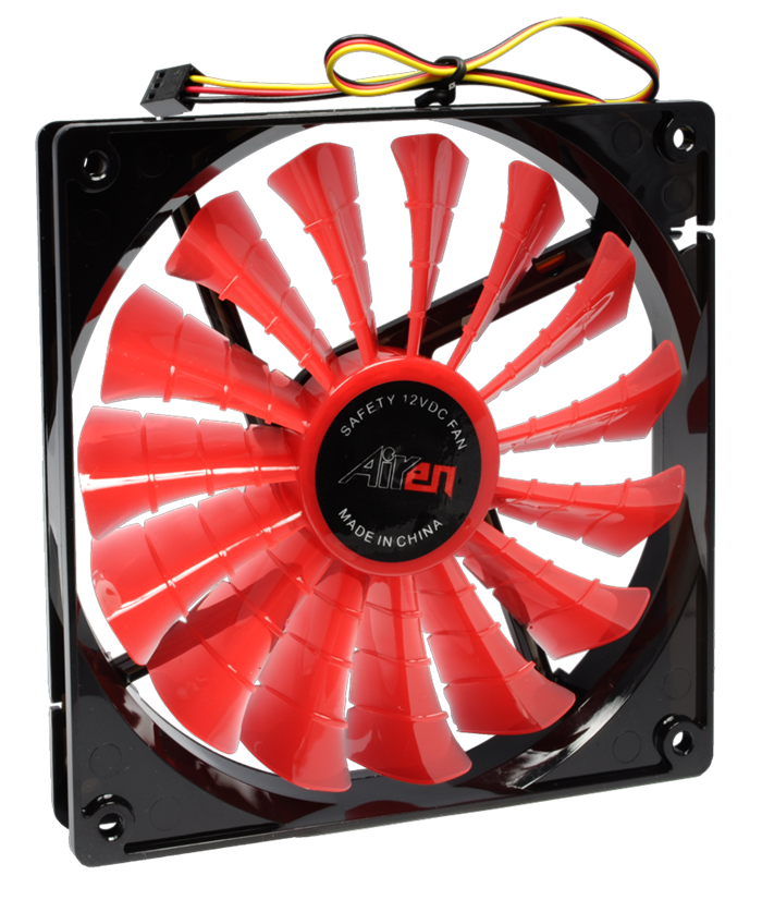 Airen hAiBridWings 140E, ventilátor 140x25mm, 1200rpm, 23.8dBA, 3pin