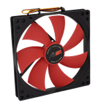 AIREN RedWingsExtreme, ventilátor 180x25mm, 100rpm, 23.5dB, 3-pin