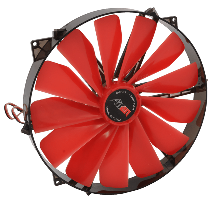 AIREN RedWingsGiant, ventilátor 250x30mm, 450rpm, 3-pin