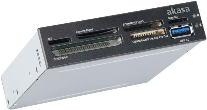 Akasa AK-ICR-14, interní čtečka paměťových karet, USB 3.0