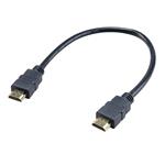AKASA propojovací HDMI 2.0 kabel, 30 cm, černý