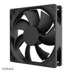 Akasa ventilátor 12 cm Smart black, 600-1600rpm, PWM