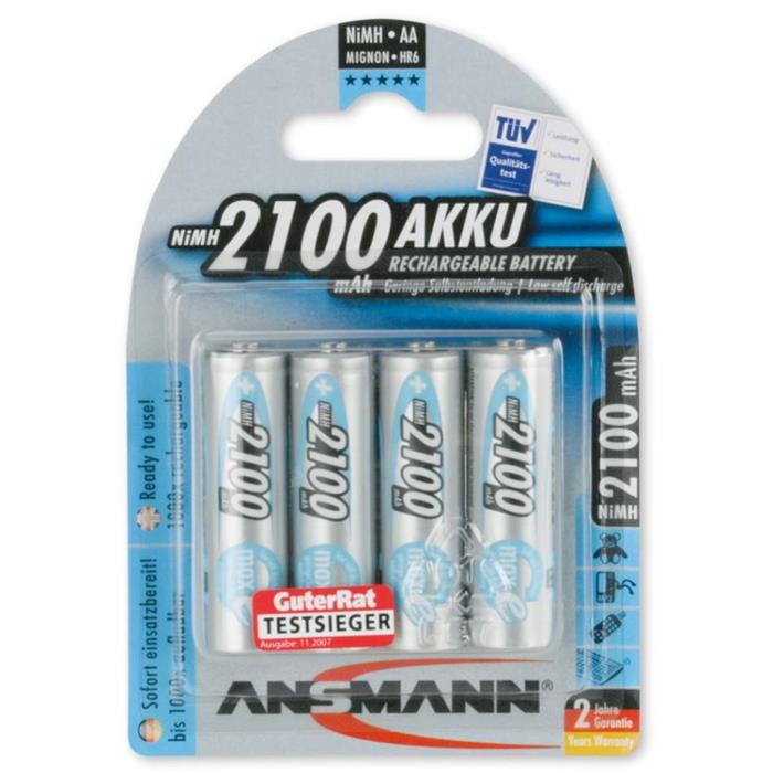 Ansmann maxE akumulátor AA NiMH 2100 mAh (4 ks)