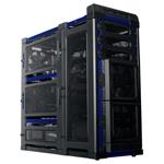 Antec miditower Lanboy Air Blue, ATX, modular, black-blue, 3xUSB3.0, bez zdroje