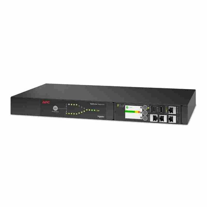 APC AP4423 RACK ATS, 230V, 16A, 2xC20 IN, (8) C13 (1) C19 OUT