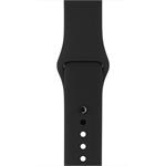 Apple 42mm Black Sport Band with Space Grey Stainless Steel Pin