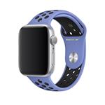 Apple 44mm noblesně modrý / černý sportovní řemínek Nike – standardní 