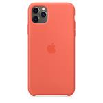 Apple iPhone 11 Pro Max Silicone Case - Clementine