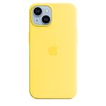 Apple iPhone 14+ Silicone Case with MagSafe - Canary Yellow