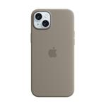 Apple iPhone 15 Plus Silicone Case with MagSafe - Clay