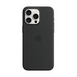 Apple iPhone 15 Pro Max Silicone Case with MagSafe - Black