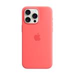 Apple iPhone 15 Pro Max Silicone Case with MagSafe - Guava